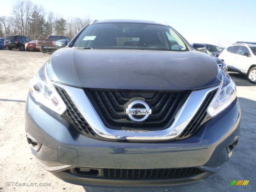 2015 Murano Platinum AWD - Arctic Blue Metallic / Graphite photo #8
