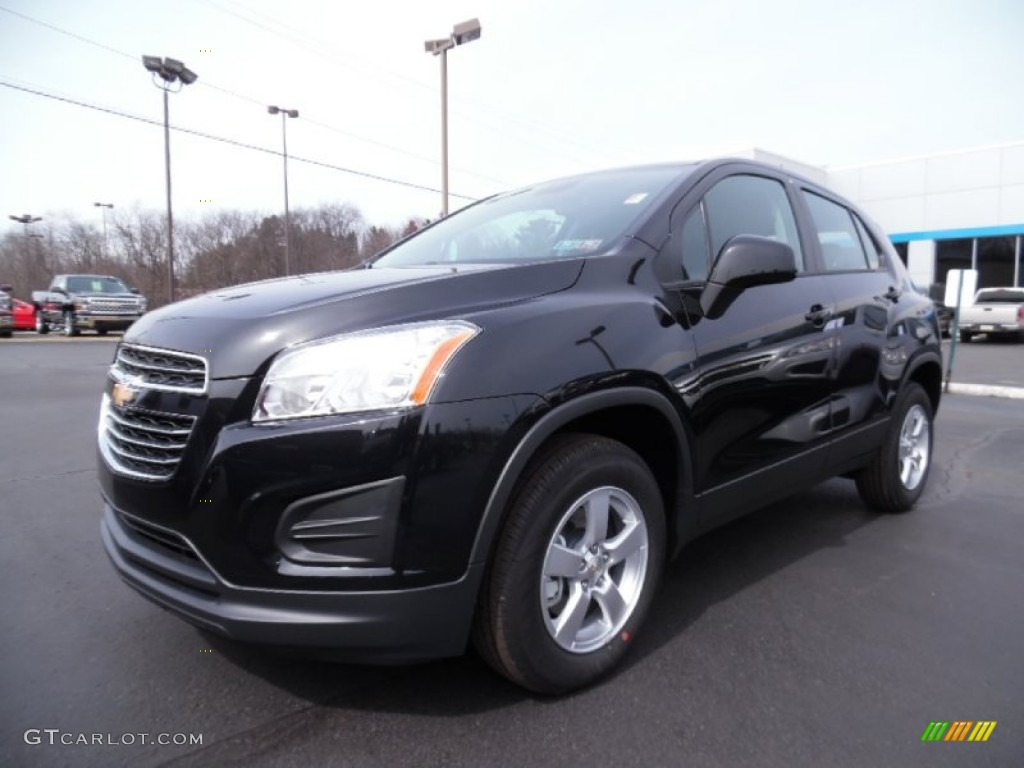 2015 Trax LS AWD - Black Granite Metallic / Jet Black photo #1