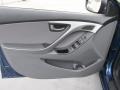 Gray 2016 Hyundai Elantra SE Door Panel