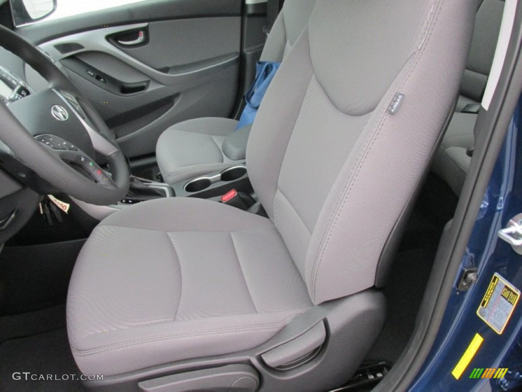 Gray Interior 2016 Hyundai Elantra SE Photo #102363782