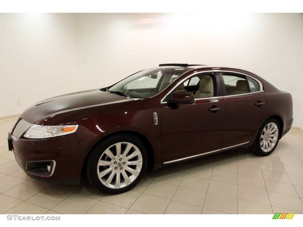 2012 MKS AWD - Cinnamon Metallic / Light Camel photo #3