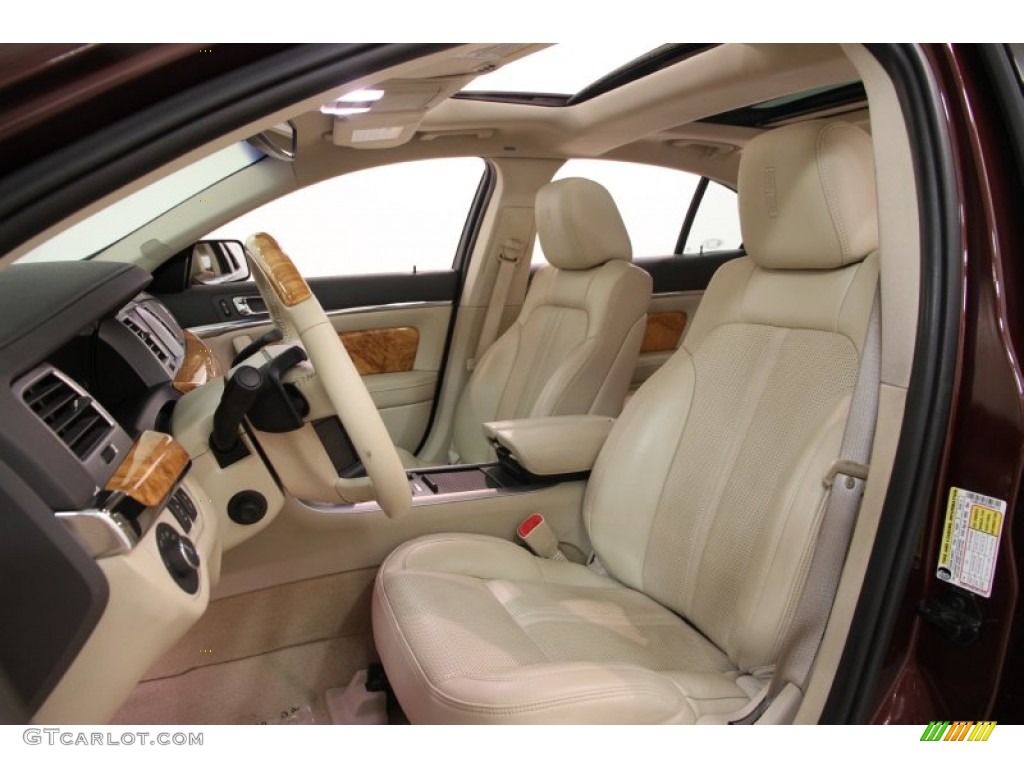 2012 MKS AWD - Cinnamon Metallic / Light Camel photo #5