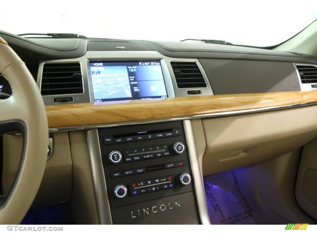 2012 MKS AWD - Cinnamon Metallic / Light Camel photo #9