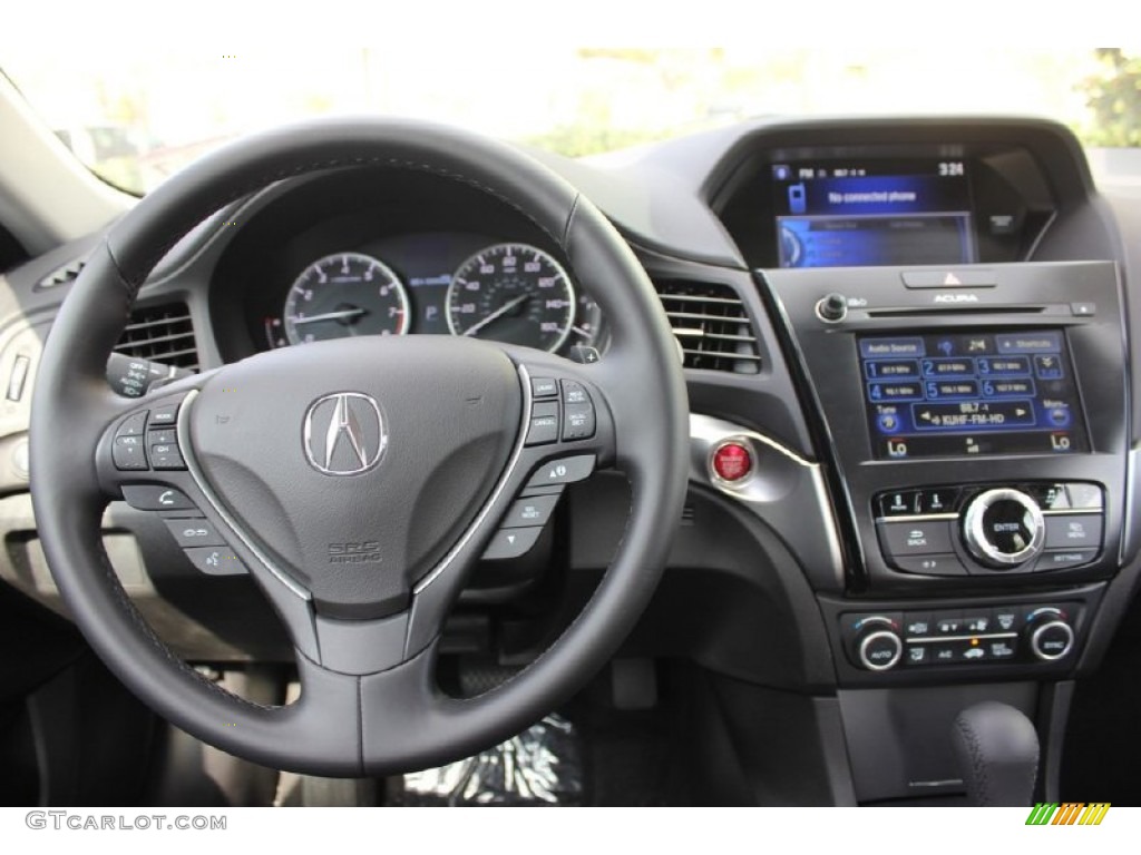 2016 Acura ILX Premium Ebony Dashboard Photo #102365504