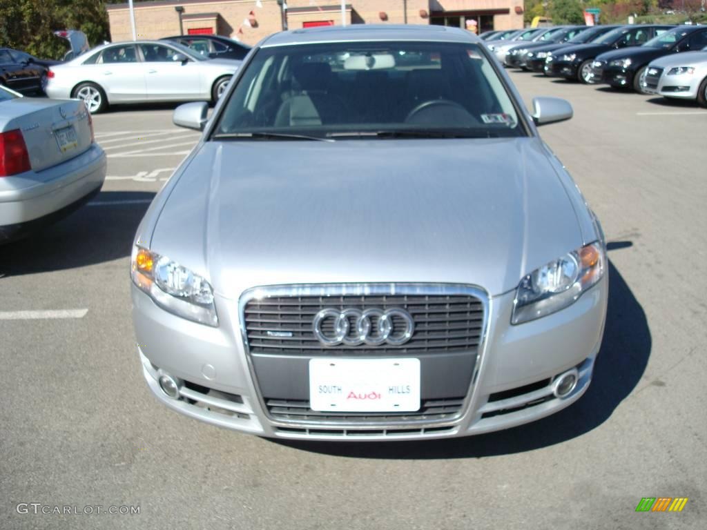 2006 A4 2.0T quattro Sedan - Light Silver Metallic / Ebony photo #6