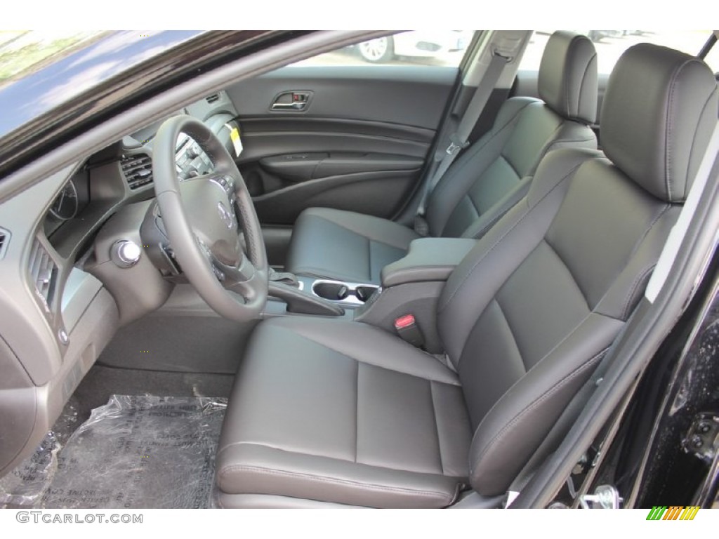 Ebony Interior 2016 Acura ILX Standard ILX Model Photo #102369248