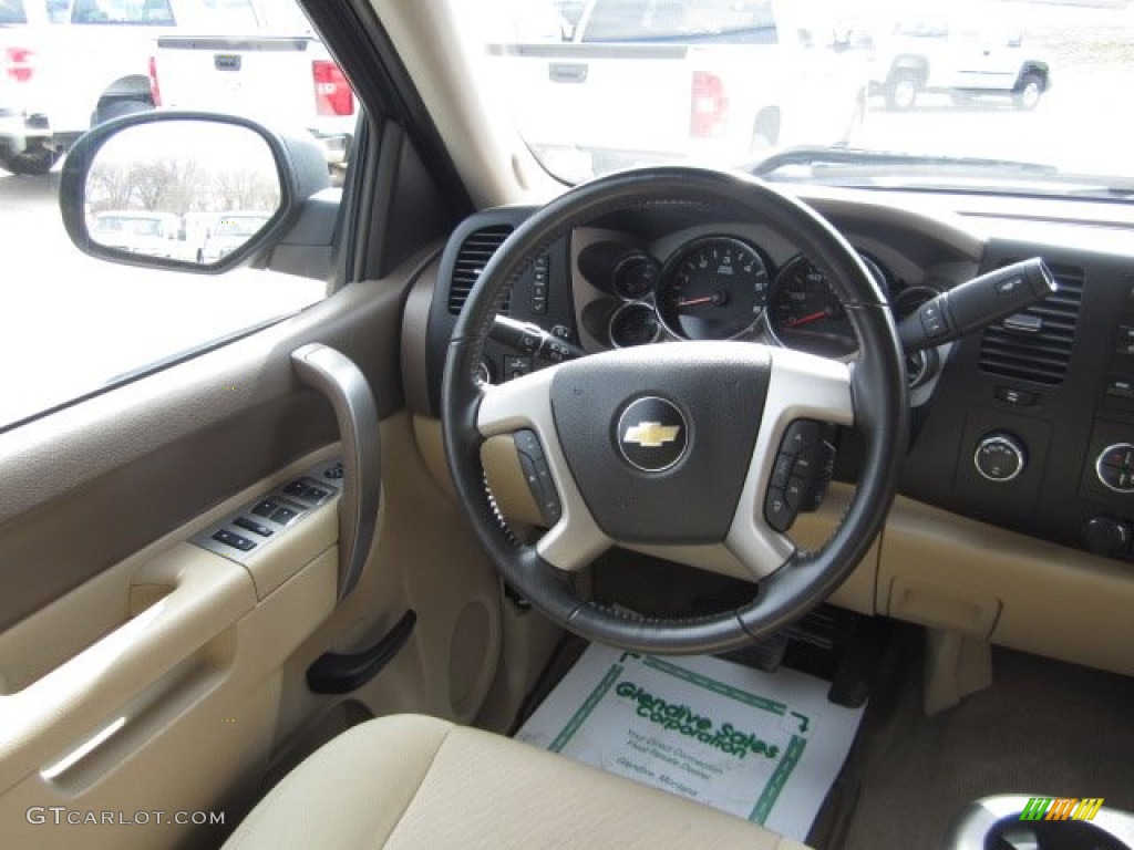 2012 Silverado 1500 LT Crew Cab 4x4 - Imperial Blue Metallic / Light Cashmere/Dark Cashmere photo #17