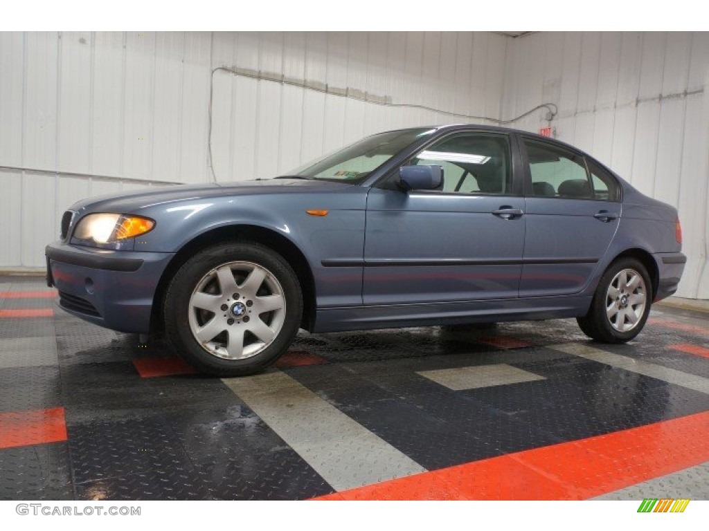 2004 3 Series 325xi Sedan - Silver Grey Metallic / Grey photo #2