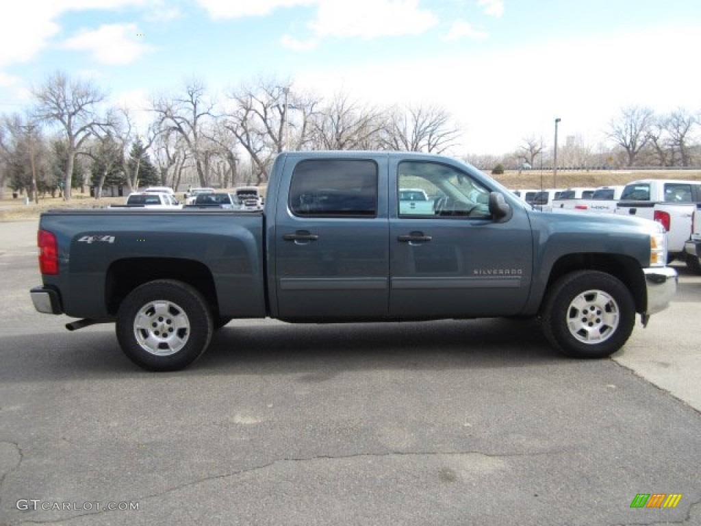 2012 Silverado 1500 LT Crew Cab 4x4 - Imperial Blue Metallic / Light Cashmere/Dark Cashmere photo #23