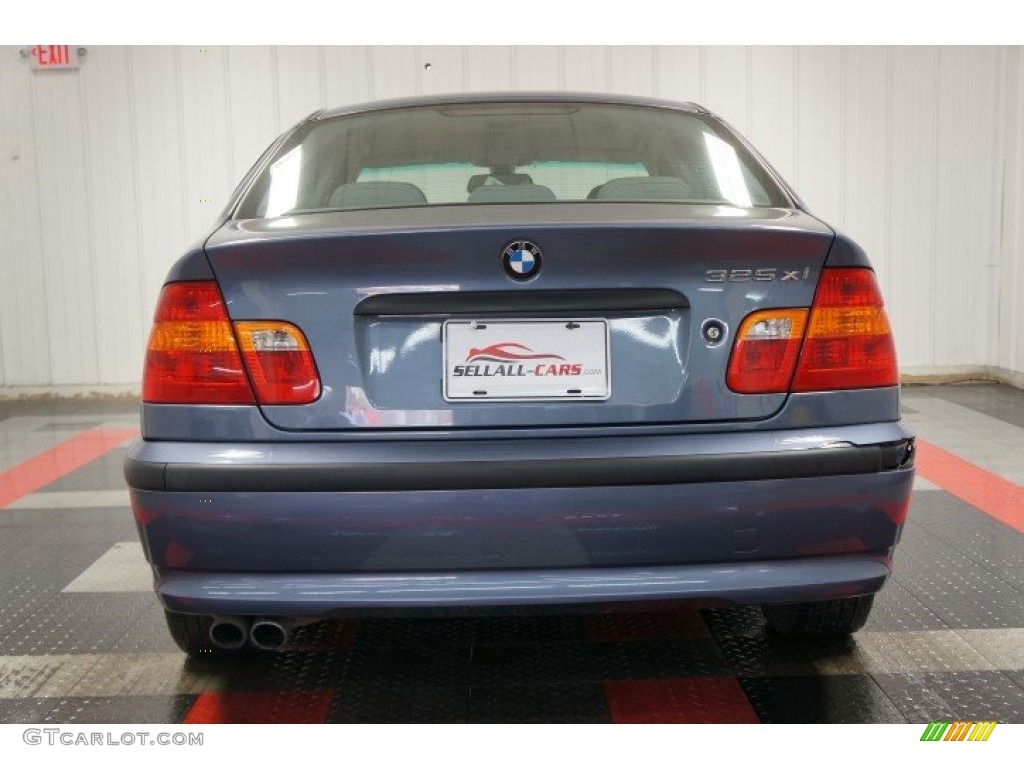 2004 3 Series 325xi Sedan - Silver Grey Metallic / Grey photo #9