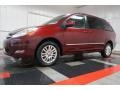2008 Salsa Red Pearl Toyota Sienna Limited AWD  photo #2