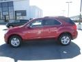 2015 Crystal Red Tintcoat Chevrolet Equinox LT AWD  photo #3