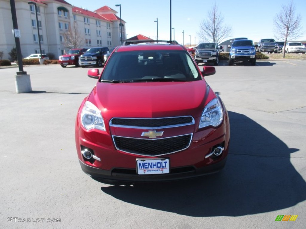 2015 Equinox LT AWD - Crystal Red Tintcoat / Jet Black photo #8