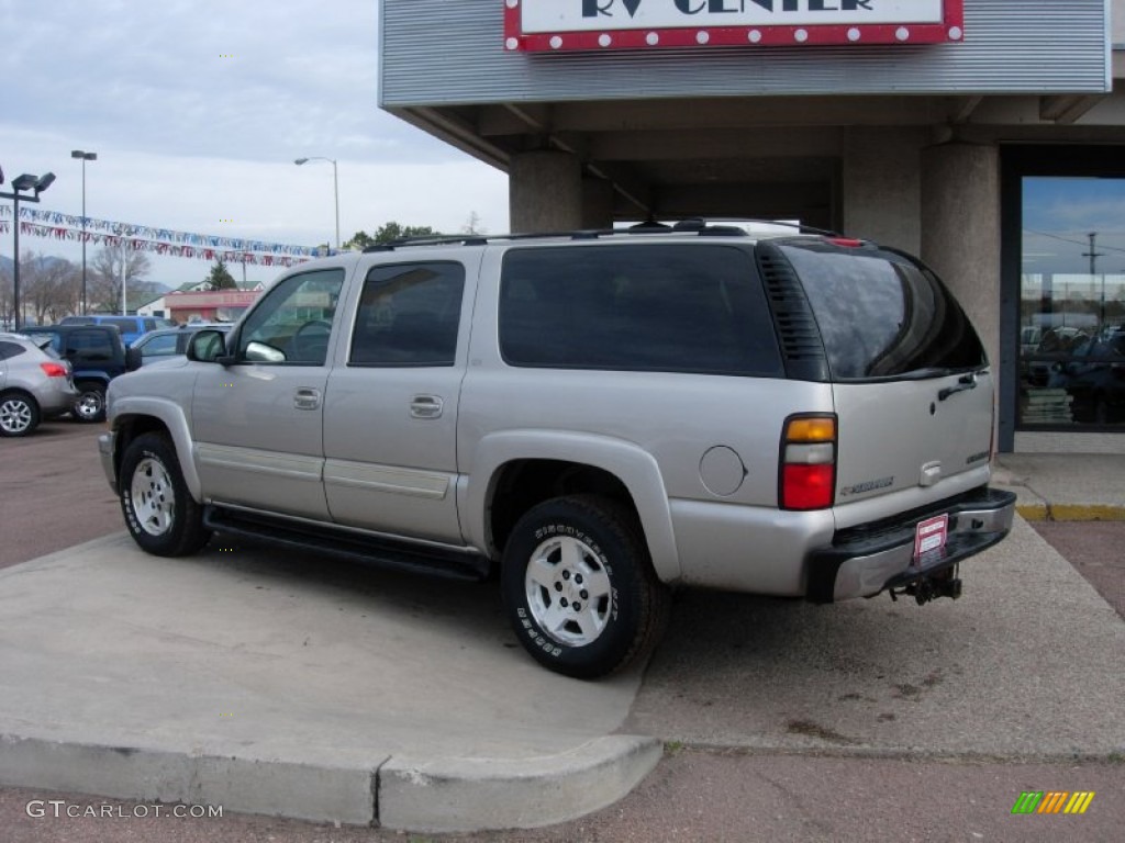 2004 Suburban 1500 LT 4x4 - Silver Birch Metallic / Gray/Dark Charcoal photo #3