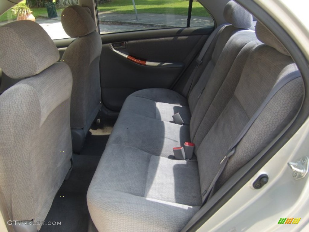 2004 Corolla CE - Lunar Mist Silver Metallic / Light Gray photo #8