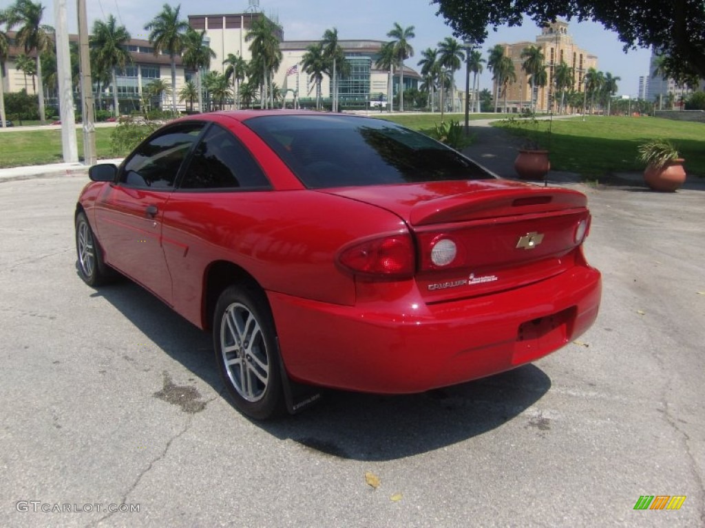 2004 Cavalier Coupe - Victory Red / Graphite photo #3