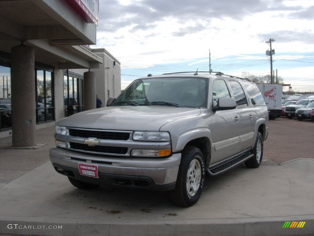 2004 Suburban 1500 LT 4x4 - Silver Birch Metallic / Gray/Dark Charcoal photo #28
