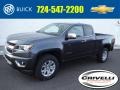 2015 Cyber Gray Metallic Chevrolet Colorado LT Extended Cab 4WD  photo #1