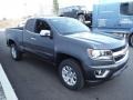 2015 Cyber Gray Metallic Chevrolet Colorado LT Extended Cab 4WD  photo #5
