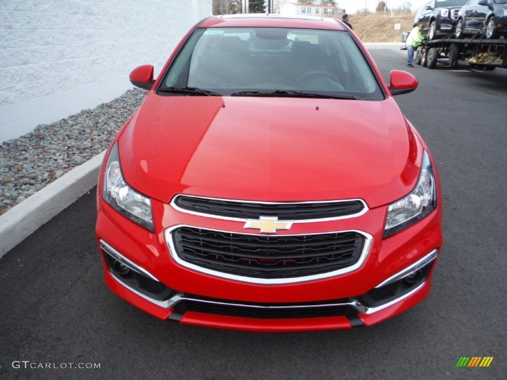 2015 Cruze LT - Red Hot / Jet Black photo #6