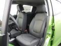 2015 Chevrolet Spark Green/Green Interior Front Seat Photo