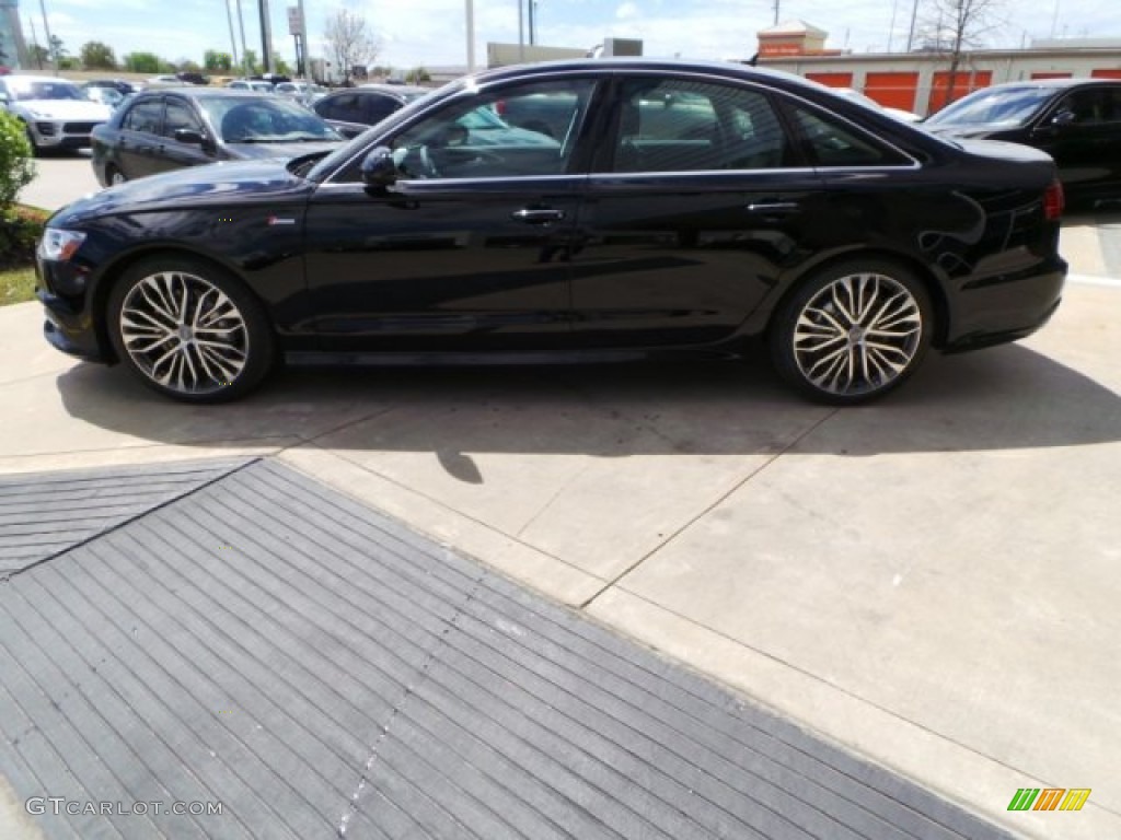 Brilliant Black 2016 Audi A6 3.0 TFSI Premium Plus quattro Exterior Photo #102376253