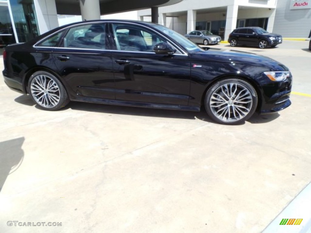 Brilliant Black 2016 Audi A6 3.0 TFSI Premium Plus quattro Exterior Photo #102376283