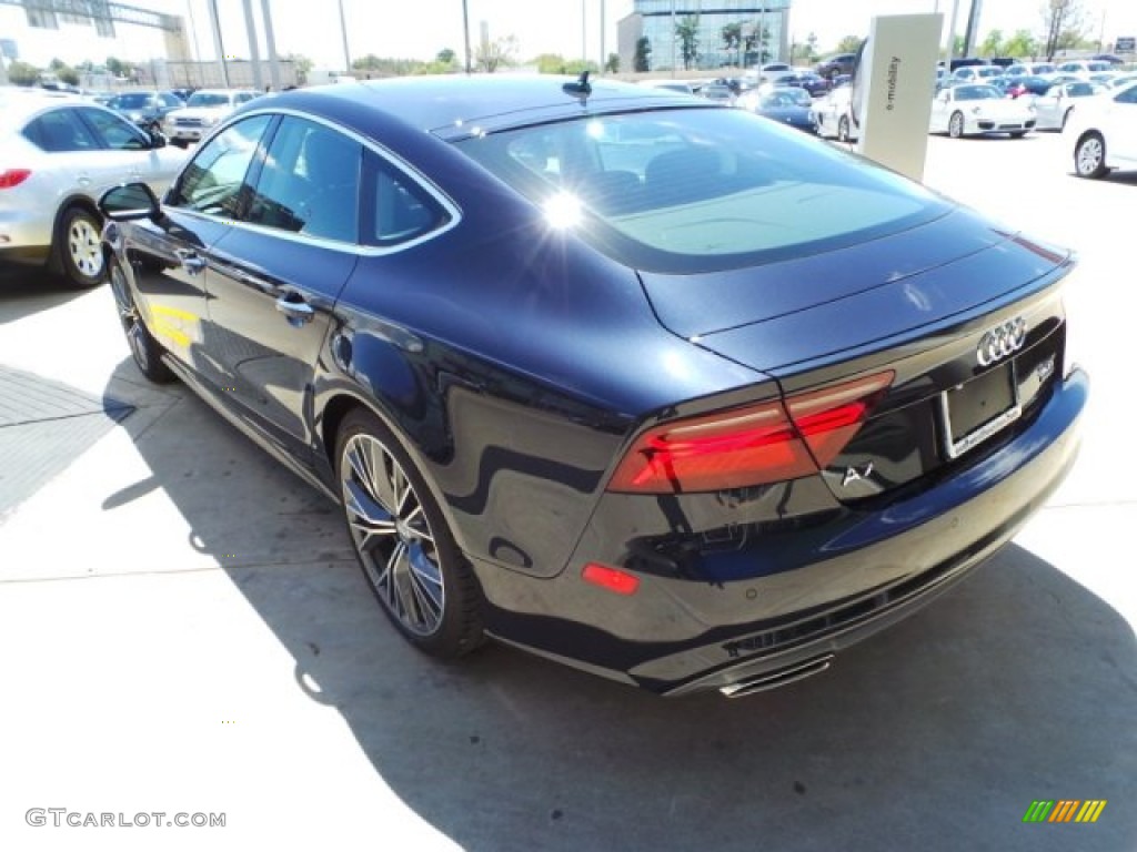 Moonlight Blue Metallic 2016 Audi A7 3.0 TFSI Premium Plus quattro Exterior Photo #102376535