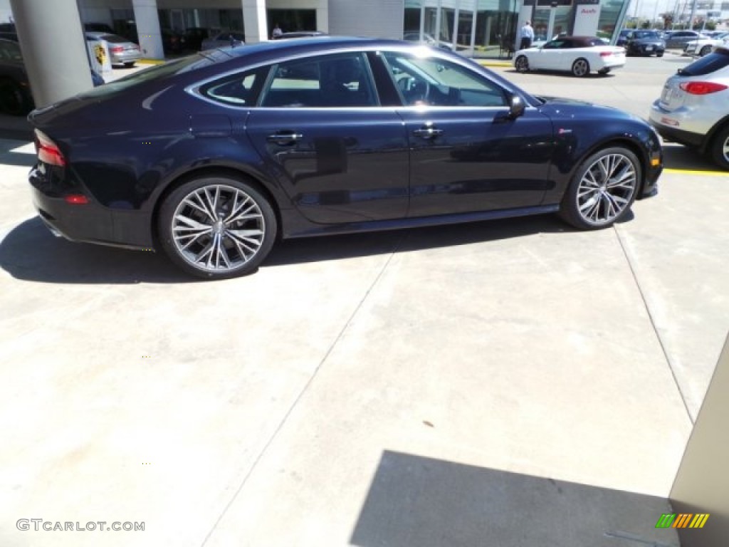 Moonlight Blue Metallic 2016 Audi A7 3.0 TFSI Premium Plus quattro Exterior Photo #102376565