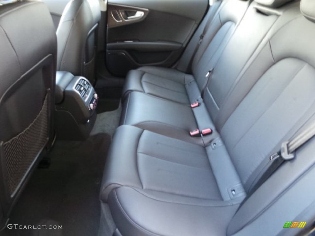 2016 Audi A7 3.0 TFSI Premium Plus quattro Rear Seat Photo #102376709