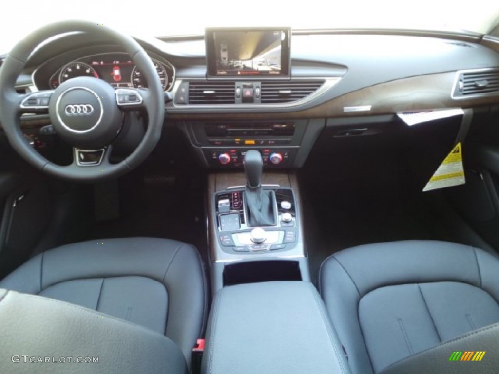 Black Interior 2016 Audi A7 3.0 TFSI Premium Plus quattro Photo #102376718