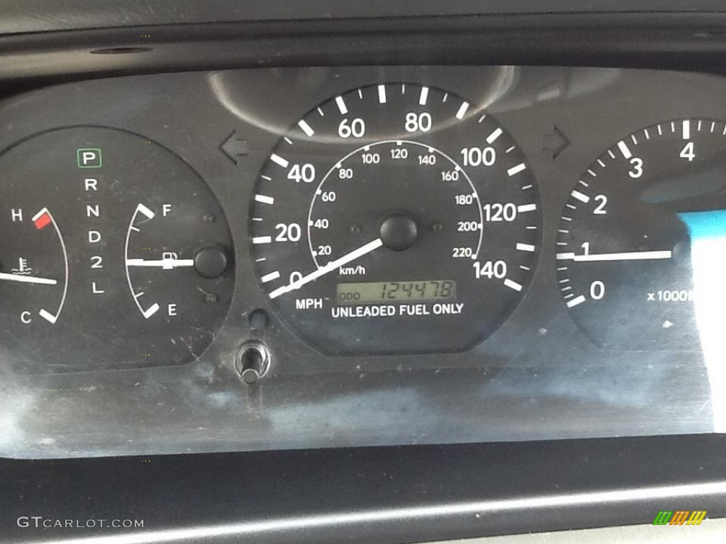 1997 Camry LE - Classic Green Pearl / Gray photo #9