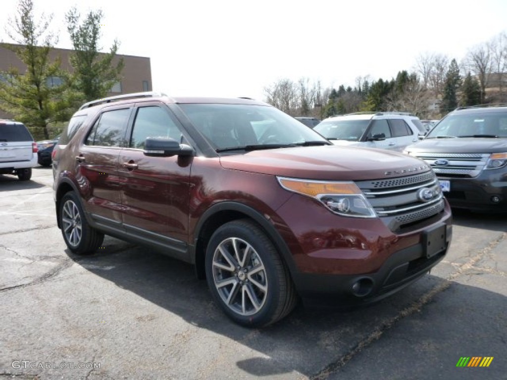 2015 Explorer XLT 4WD - Bronze Fire / Charcoal Black photo #1