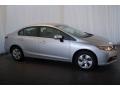 Alabaster Silver Metallic - Civic LX Sedan Photo No. 5