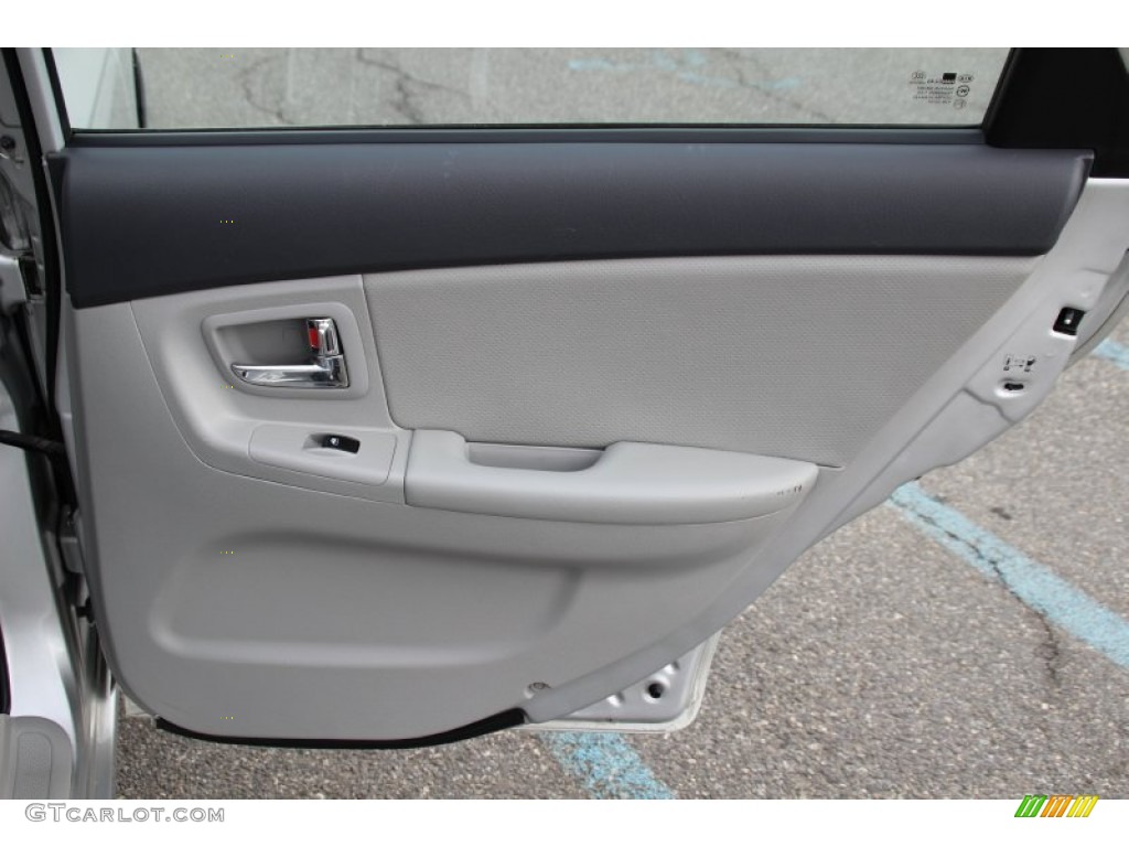 2008 Spectra EX Sedan - Silver / Gray photo #20