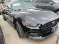 2015 Black Ford Mustang EcoBoost Coupe  photo #1