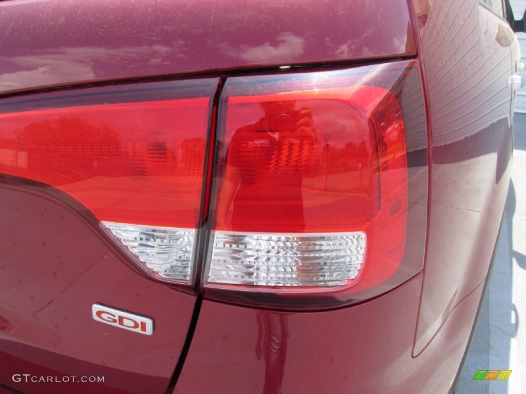 2015 Sorento LX - Remington Red / Beige photo #11