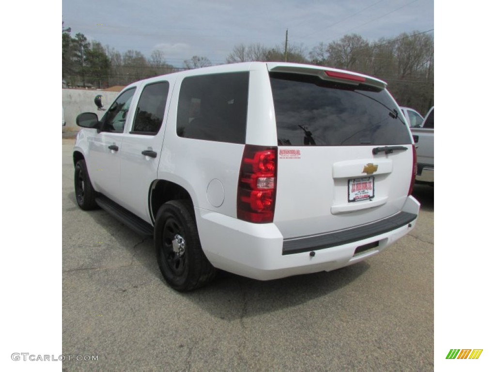 2012 Tahoe Police - Summit White / Ebony photo #2