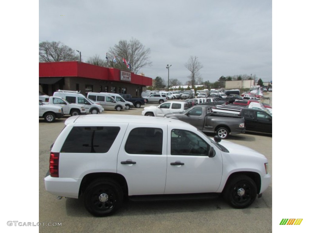 2012 Tahoe Police - Summit White / Ebony photo #4