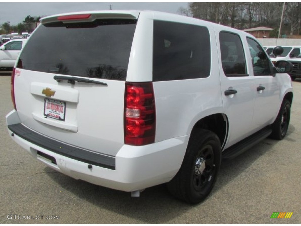 2012 Tahoe Police - Summit White / Ebony photo #5