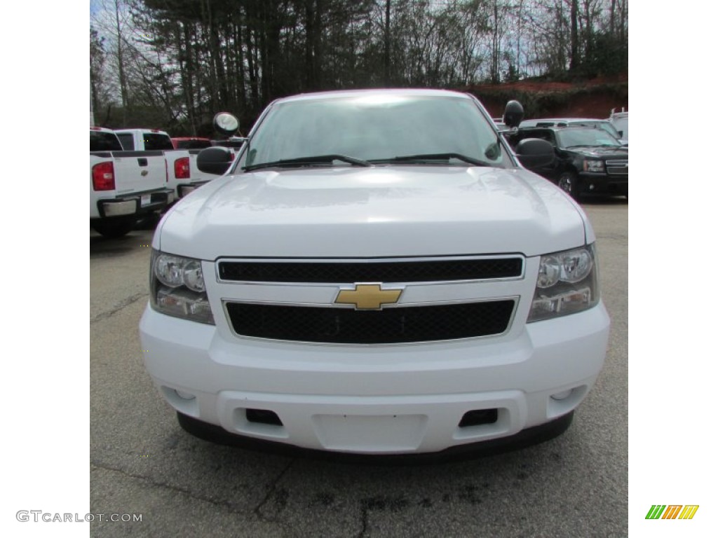 2012 Tahoe Police - Summit White / Ebony photo #9