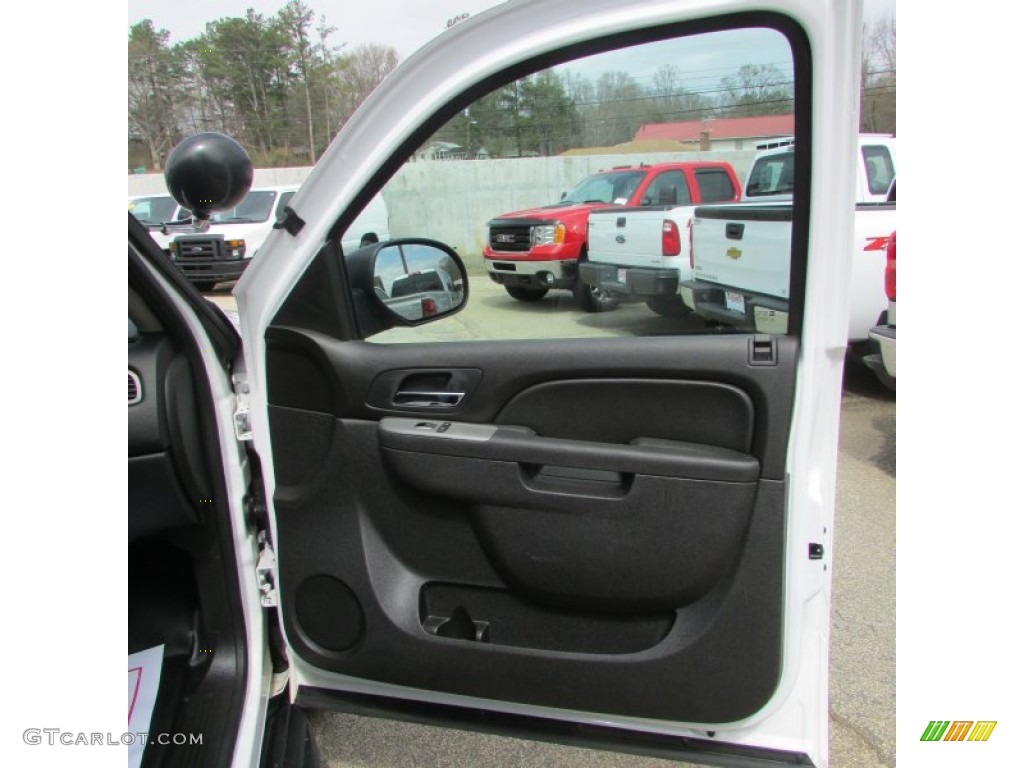 2012 Tahoe Police - Summit White / Ebony photo #13