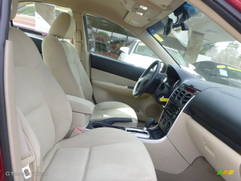 Beige Interior 2006 Mazda MAZDA6 i Sedan Photo #102383873
