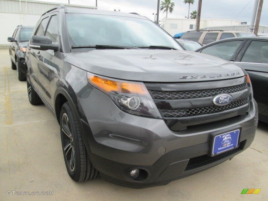 2015 Explorer Sport 4WD - Magnetic / Sport Charcoal Black photo #1