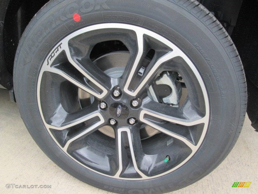2015 Explorer Sport 4WD - Magnetic / Sport Charcoal Black photo #3