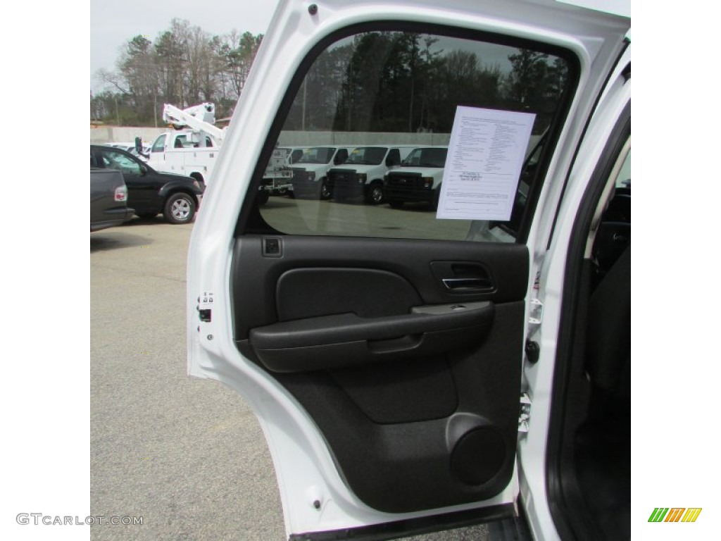 2012 Tahoe Police - Summit White / Ebony photo #33