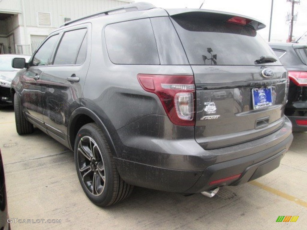 2015 Explorer Sport 4WD - Magnetic / Sport Charcoal Black photo #3