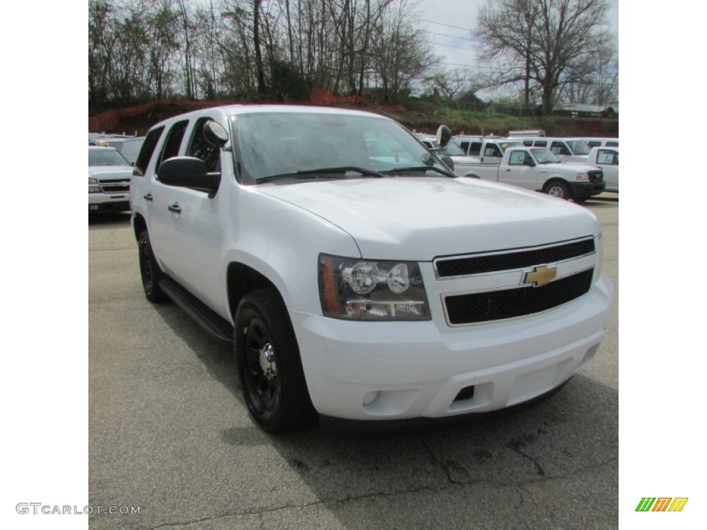 2012 Tahoe Police - Summit White / Ebony photo #51