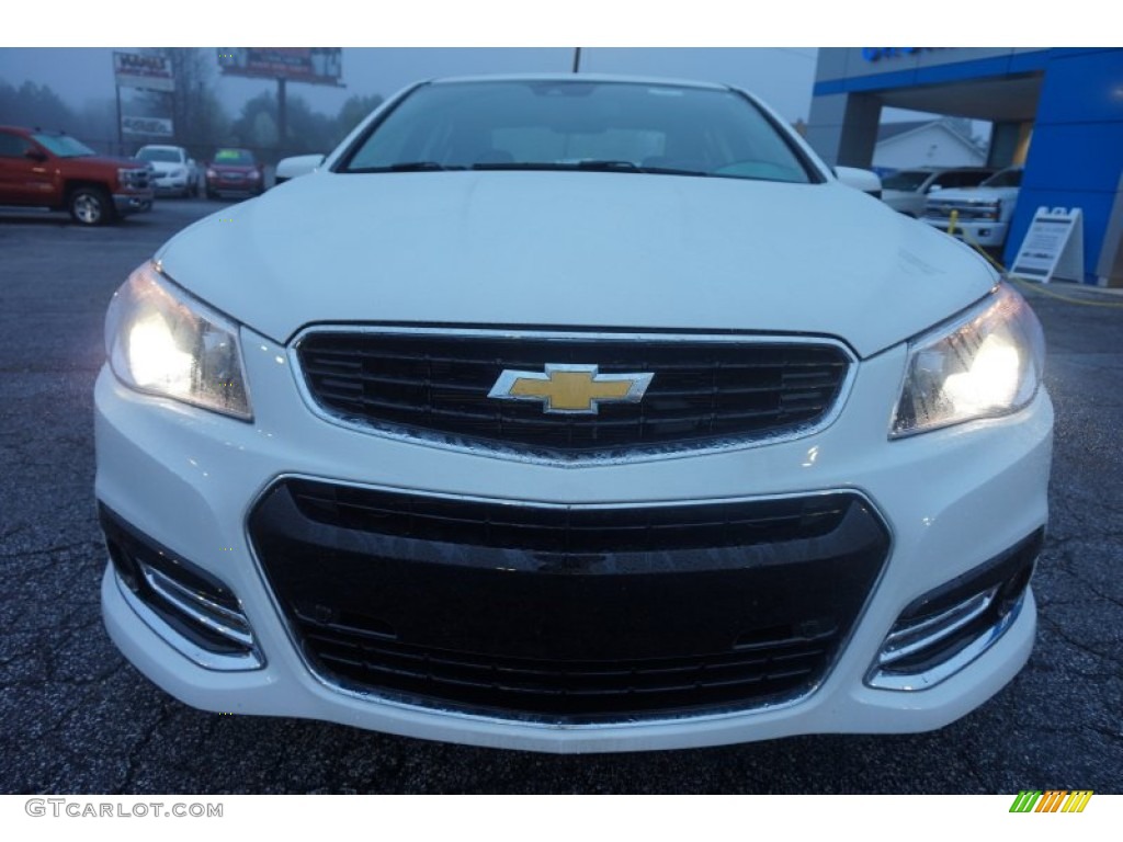 Heron White 2015 Chevrolet SS Sedan Exterior Photo #102386003