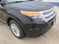 2015 Tuxedo Black Ford Explorer XLT  photo #2